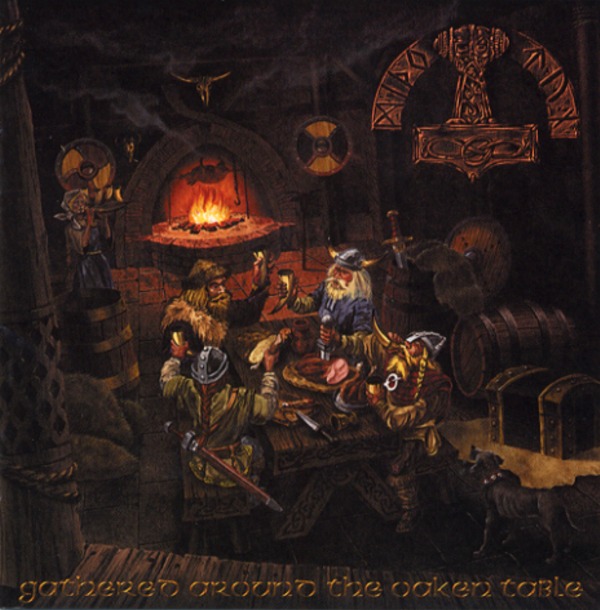 GATHERED AROUND THE OAKEN TABLE