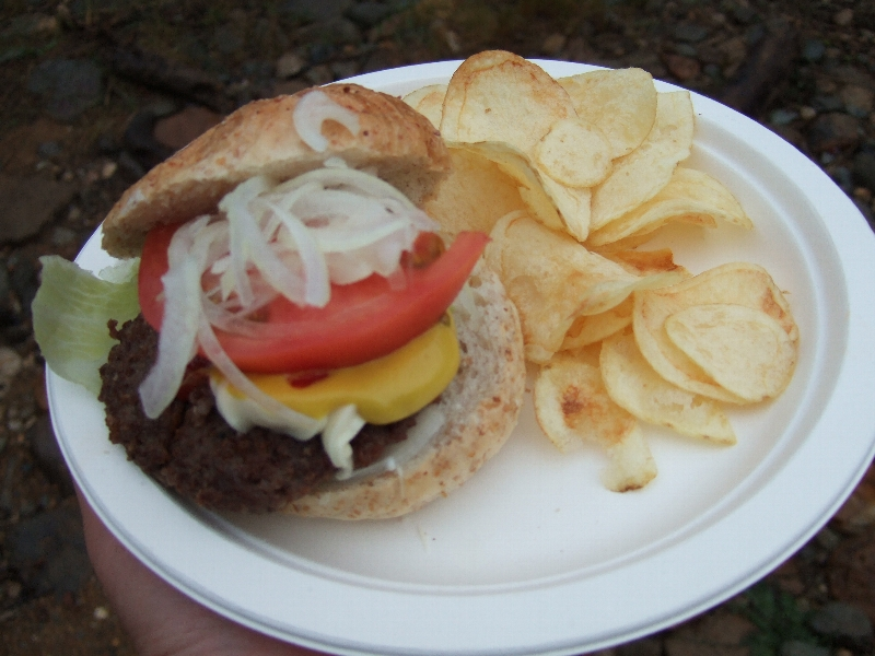 ところ天国、天国バーガー、500円。 