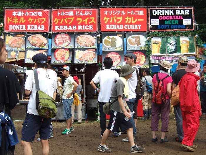 毎年出店しているドネル・タイム。他のフェスティバルにも出店。