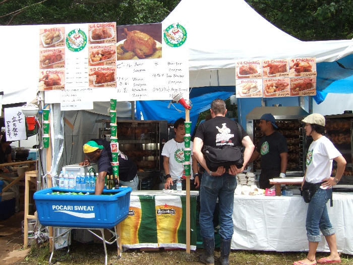 鶏肉料理店。初出店。