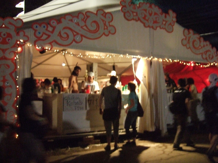 カクテルバーのようなところ。