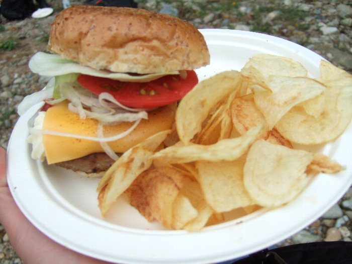 ところ天国、天国チーズバーガー、600円。