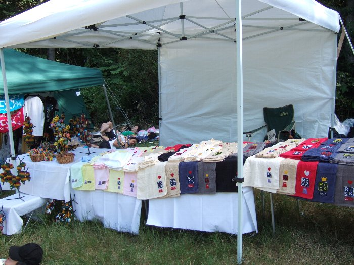 タオルが多い店。