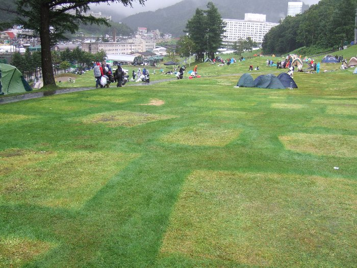 撤収風景その6。午前11時20分ごろ。