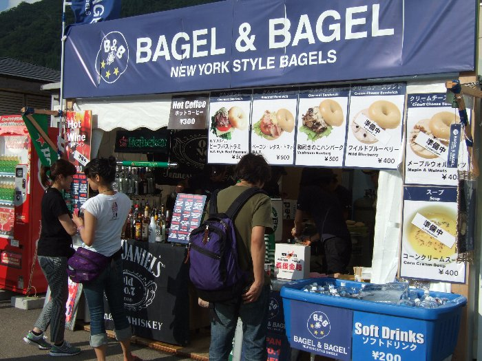 2店のうちのもうひとつ。昨年はオアシスエリアにありました。 