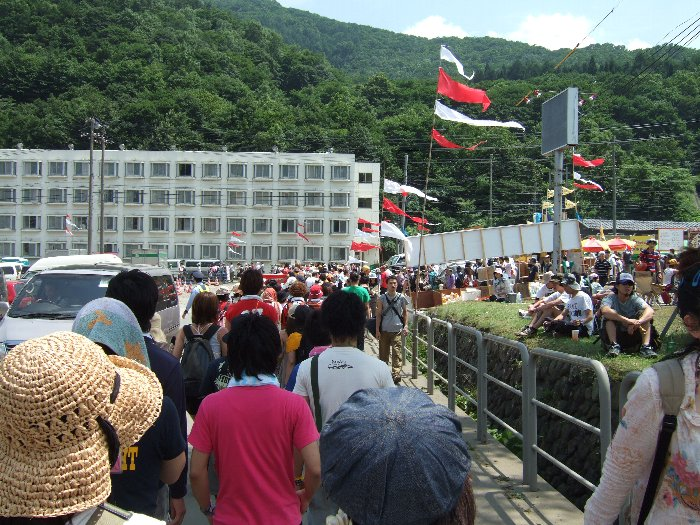 今年は比較的スムーズに流れていました。