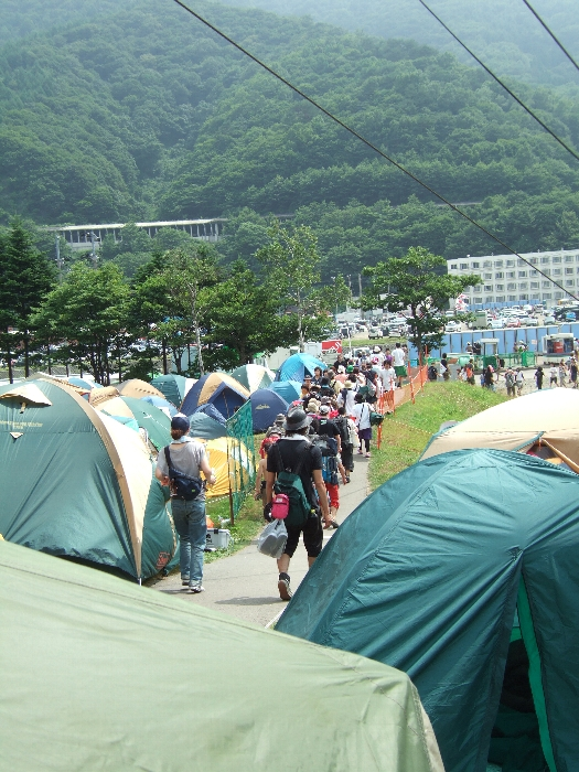 キャンプサイトAその3。 