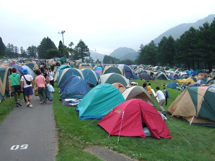 これはキャンプサイトCのあたりかも。 