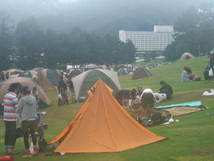 山間部なので霧は珍しくありません。 