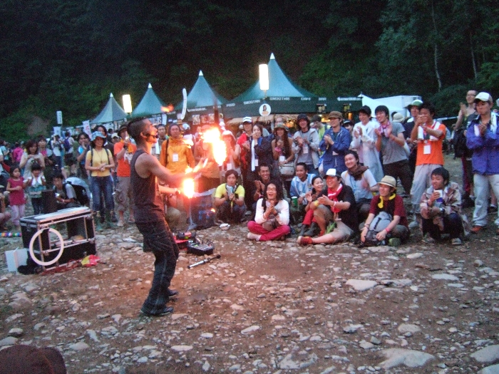 いつもところ天国で大道芸をしている人。 
