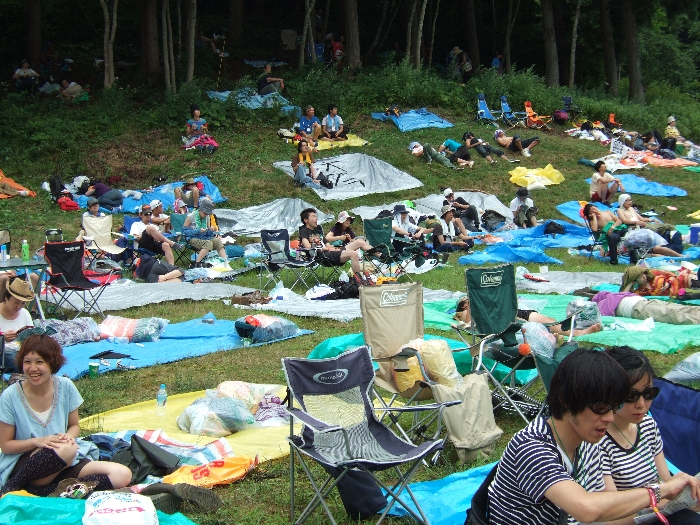 あまり山側にいくと虫さされの危険があります。 