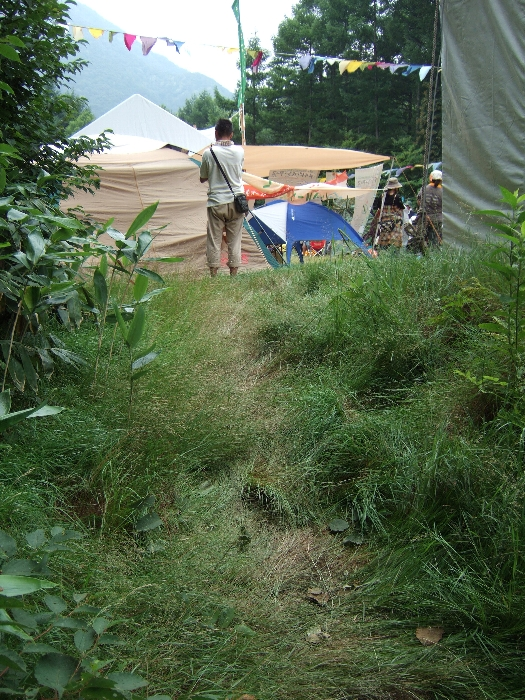 視界が開けるとアバロンフィールドの奥に出ます。 