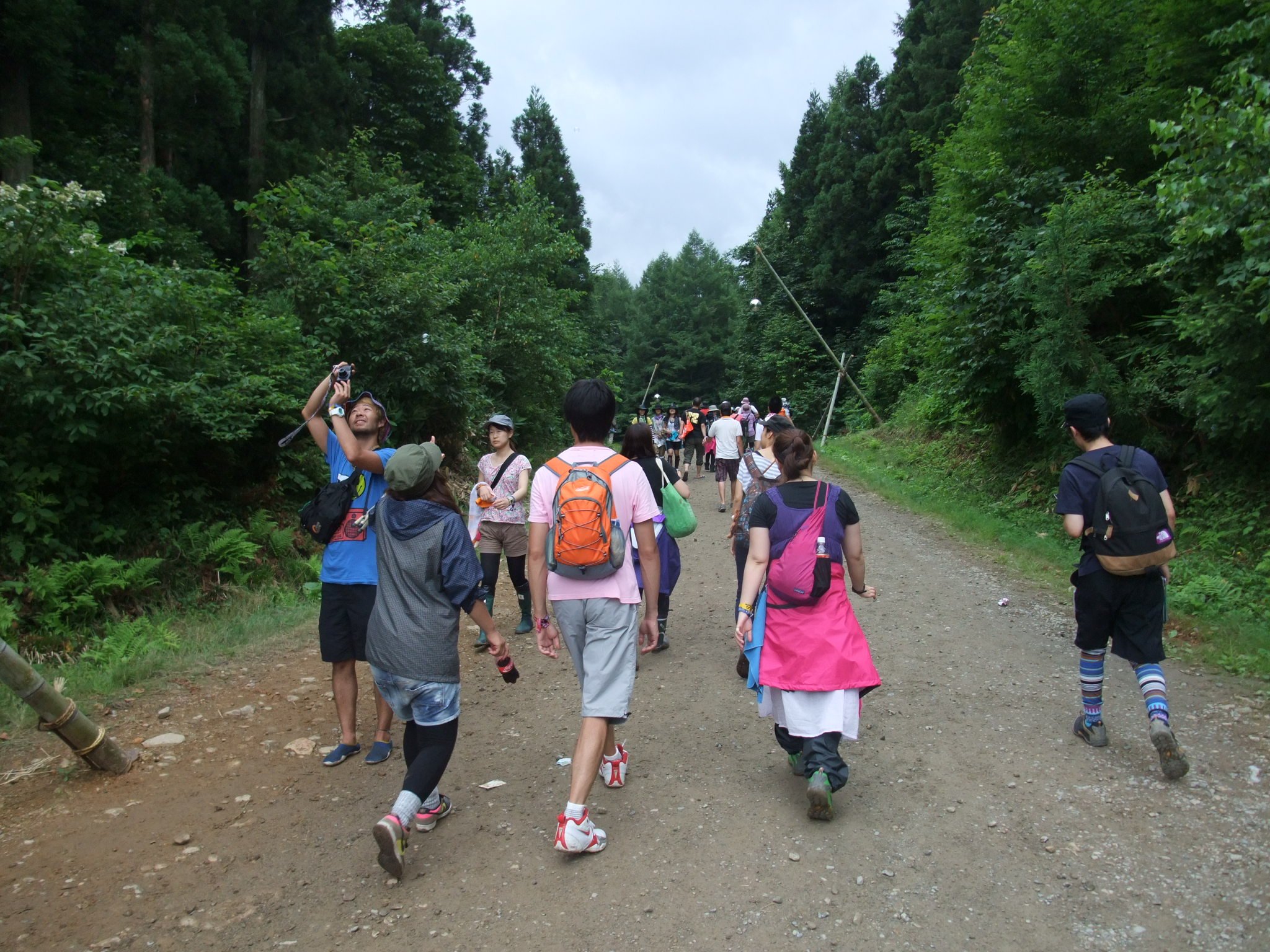 フィールド・オブ・ヘブン側の通路。