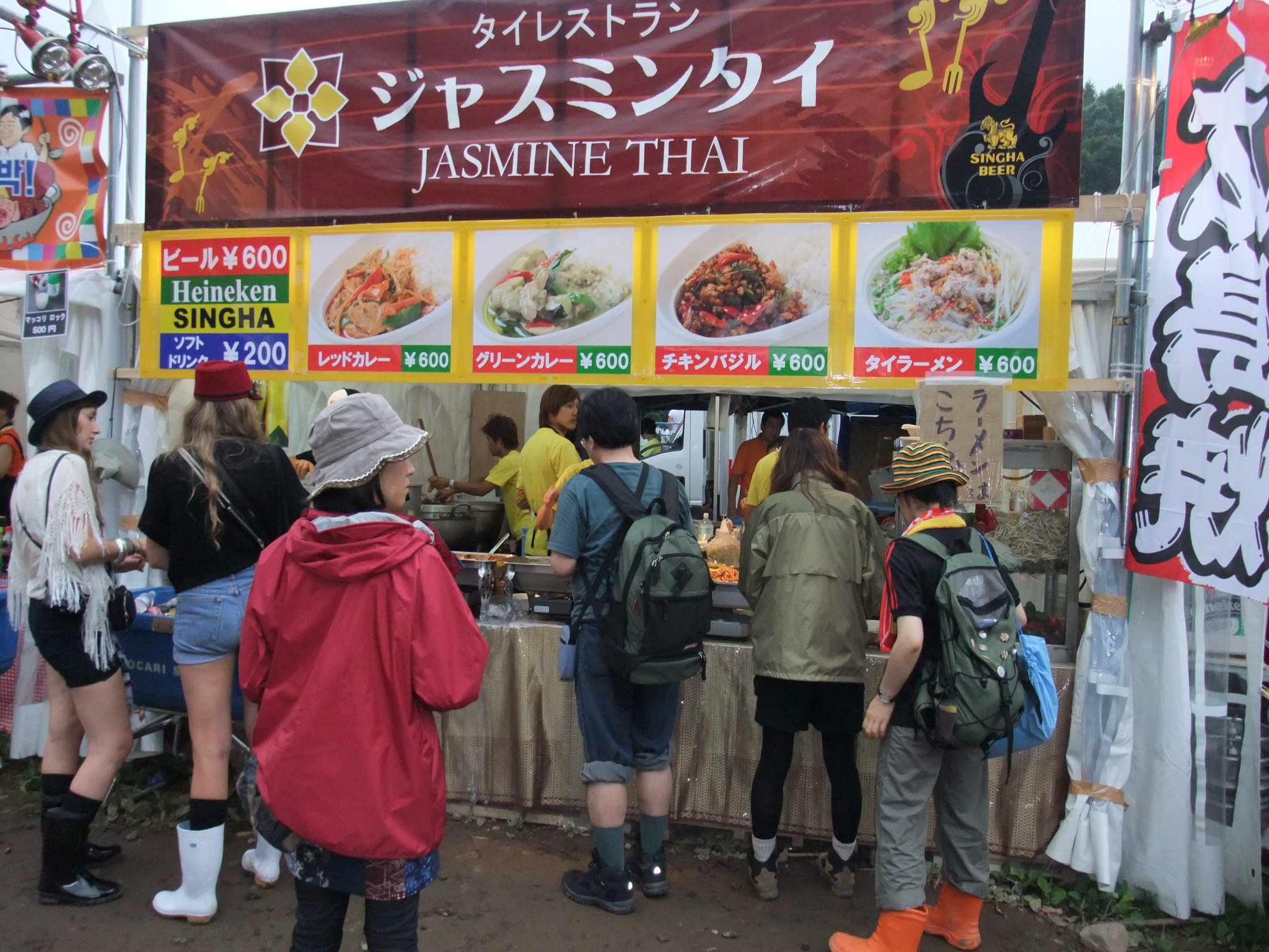 毎年出店しているジャスミンタイ。