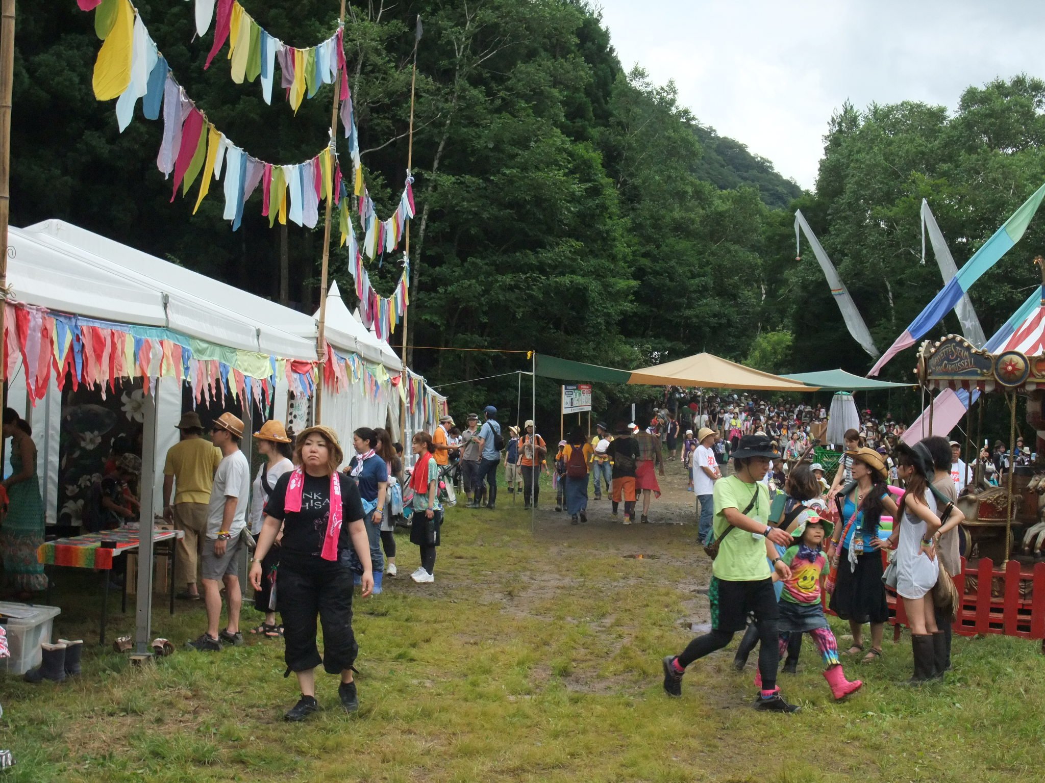 キッズも大人もいます。