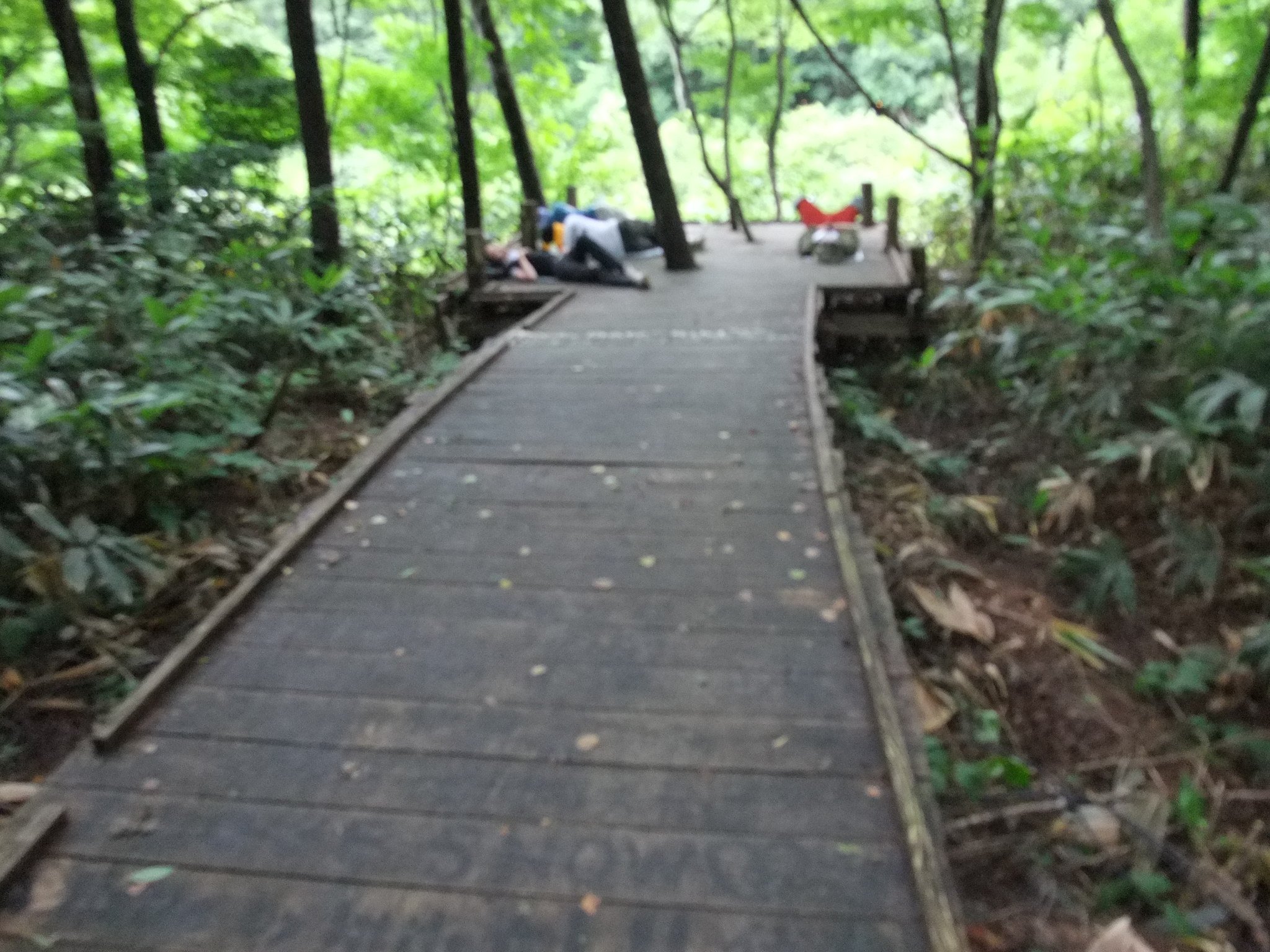 途中にある休憩所。