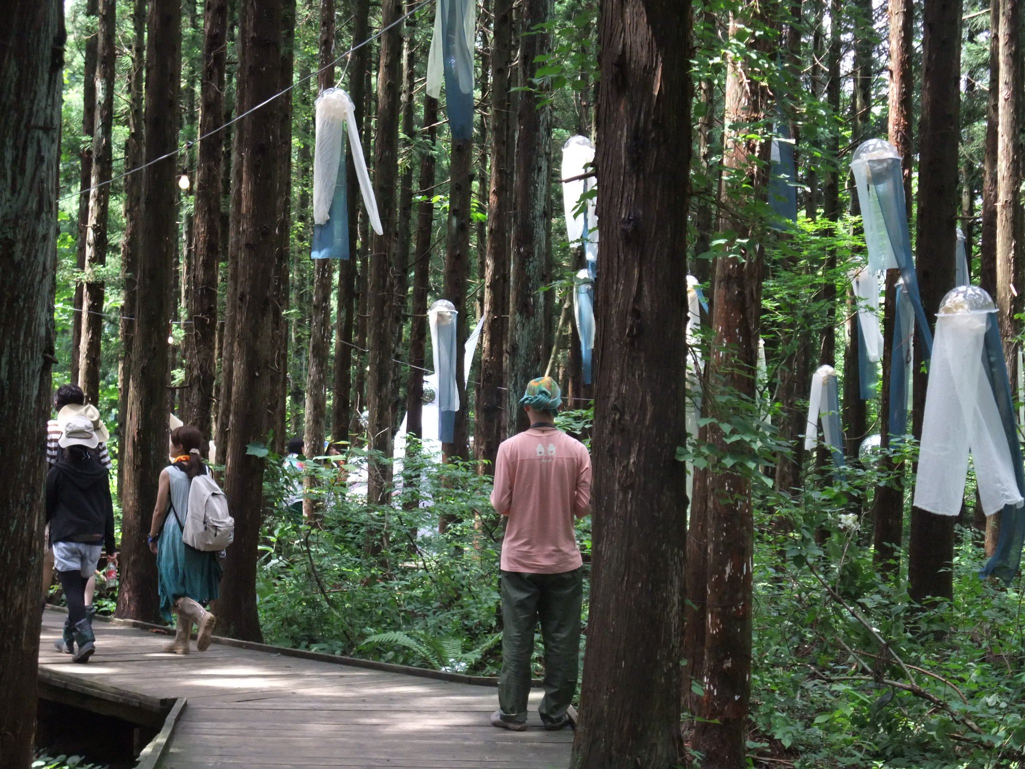 ボードウォークの後半になると増えてくる装飾。