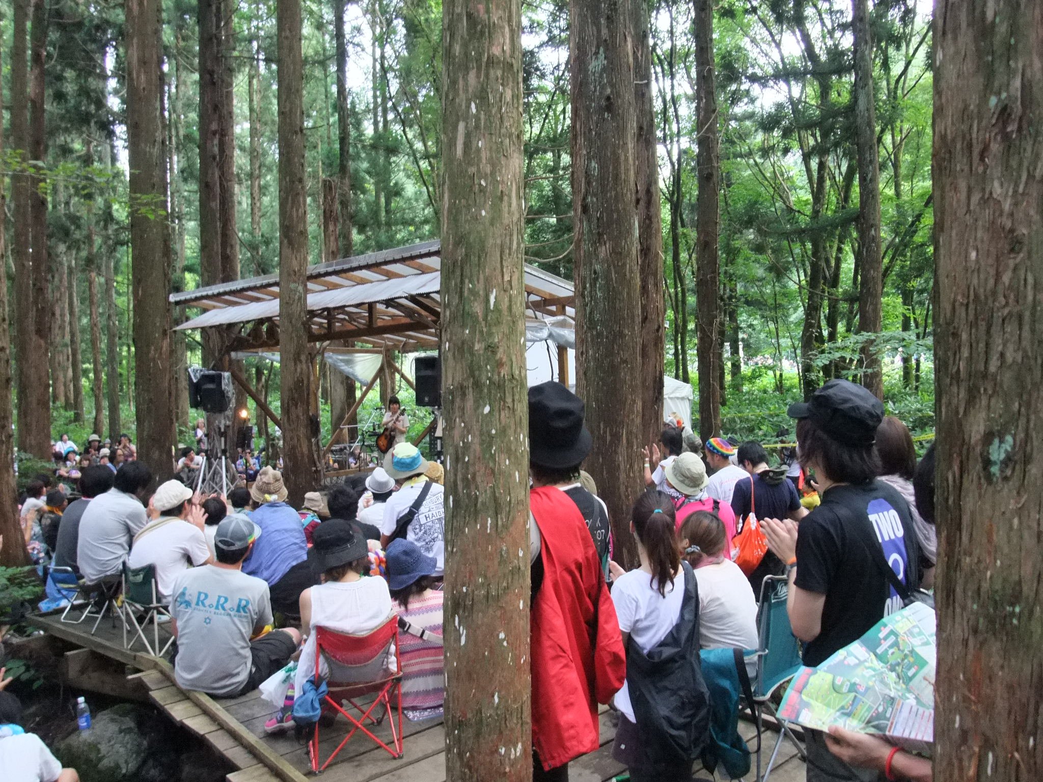 このときはボードウォークが渋滞していました。