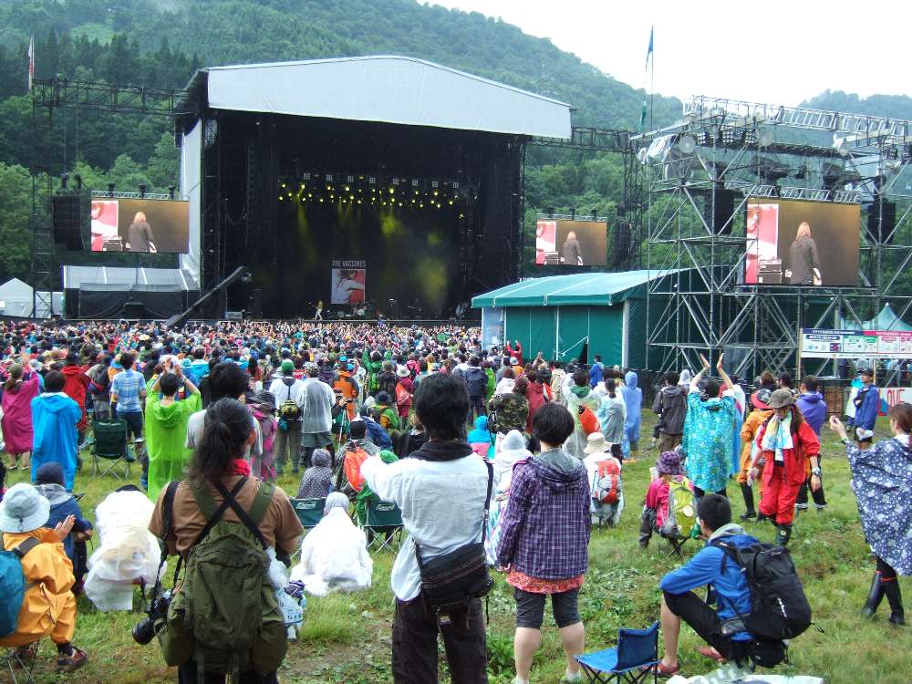 グリーンステージ。ヴァクシーンズのころ。