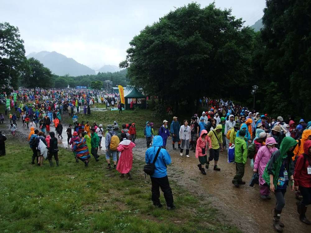 グッズ売り場前。