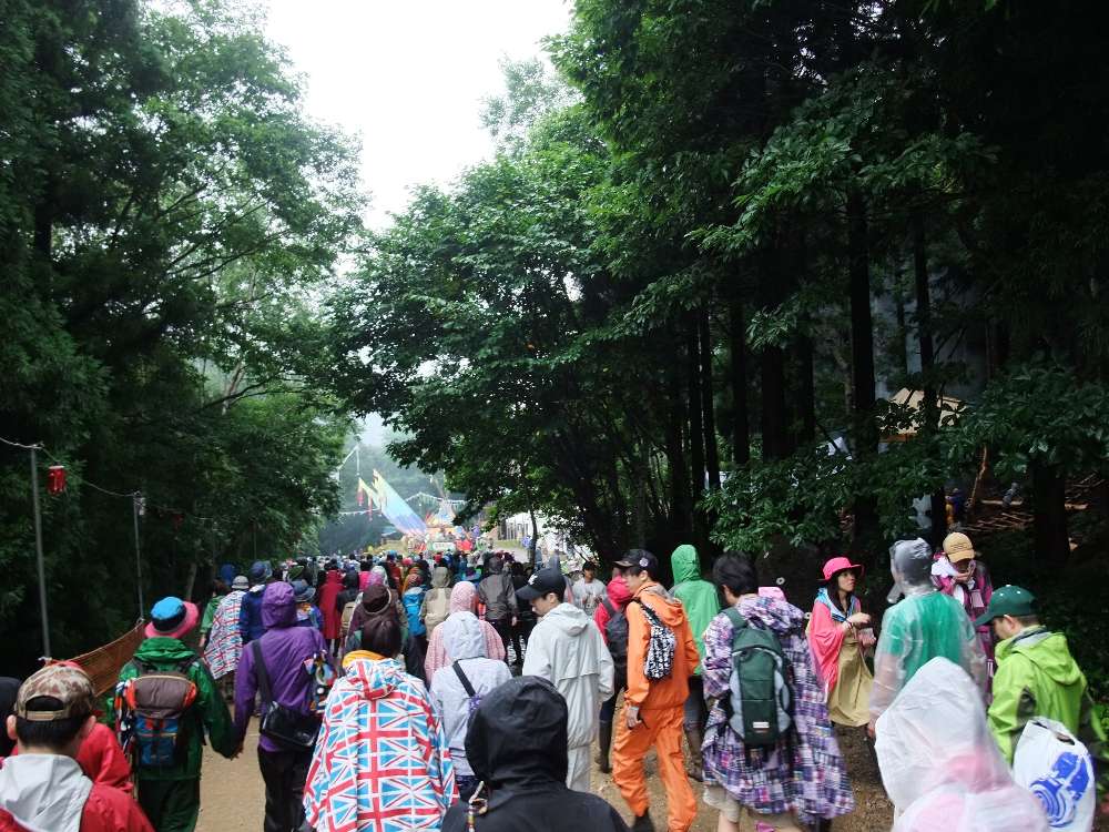 キッズランド手前。