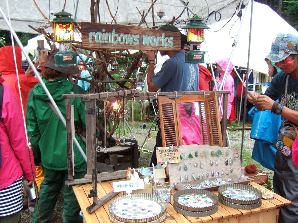 アクセサリー売り場。