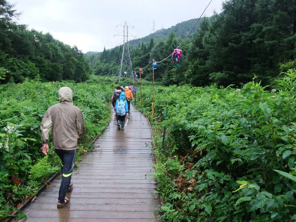 ボードウォーク側。