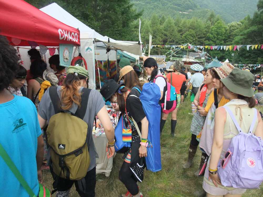 ジプシーアバロンのステージの上方。