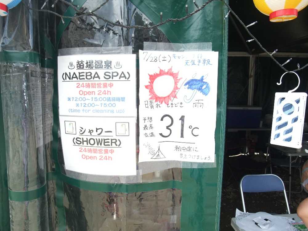 土曜日、予想最高気温31度。