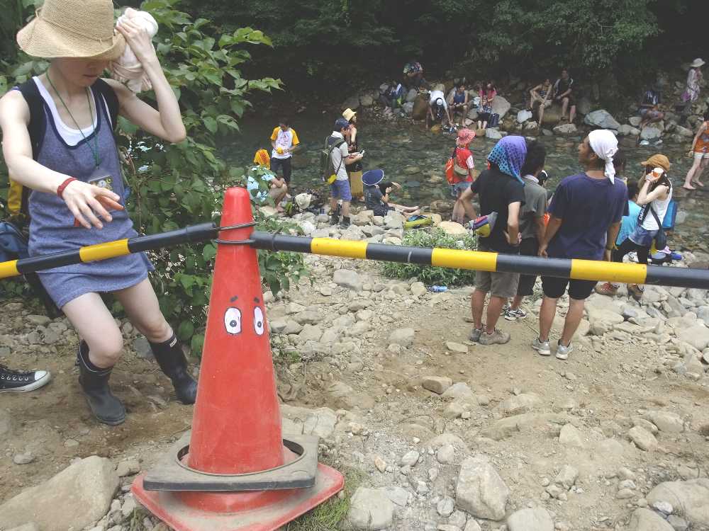 降りるのはたぶん非公認。