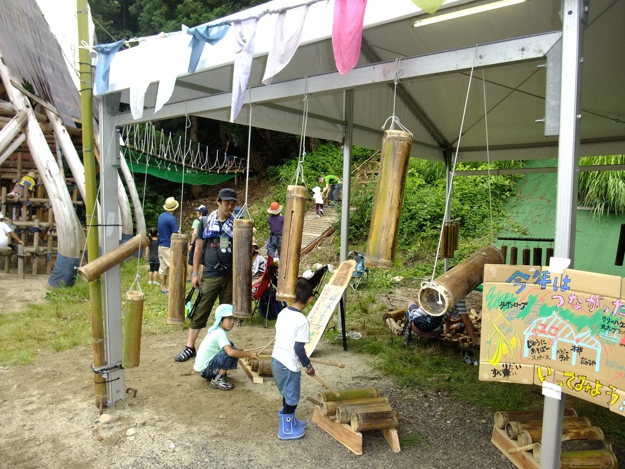 楽器作りのスペース。