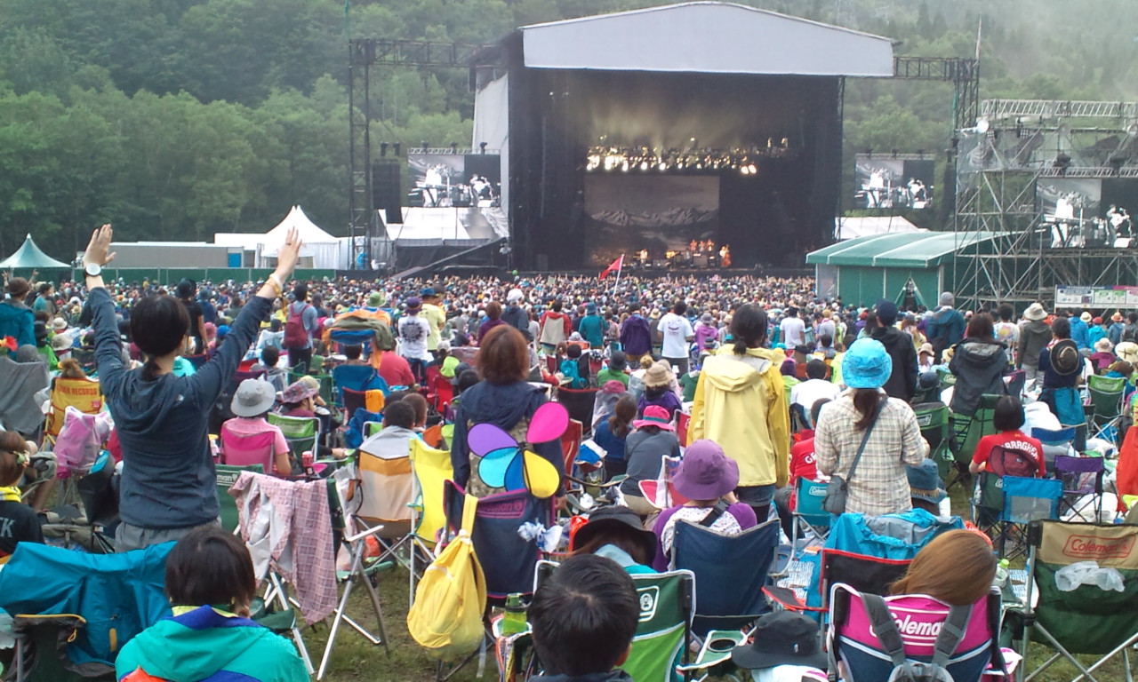 グリーンステージ。マムフォード＆サンズのころ。