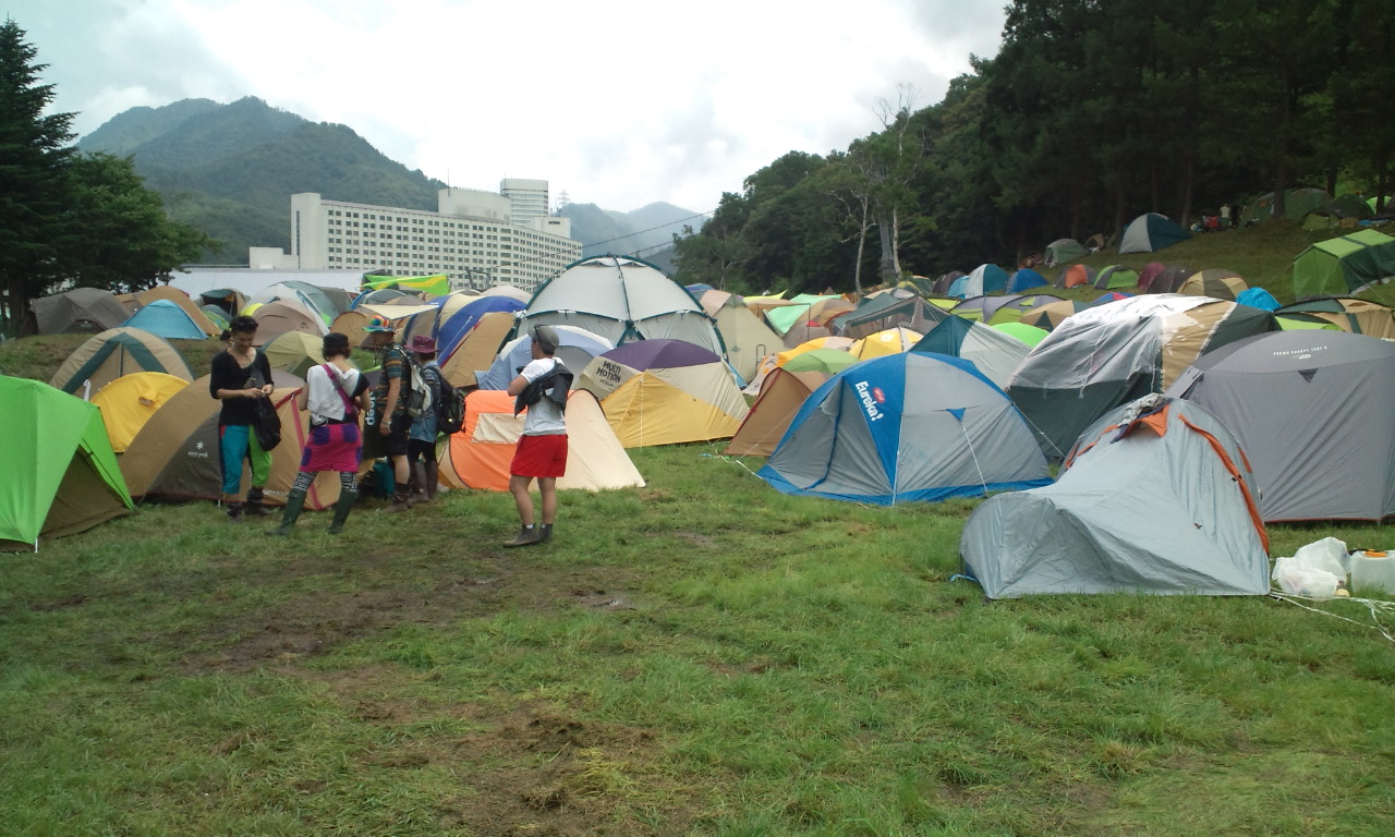 月曜日はずっと雨でした。
