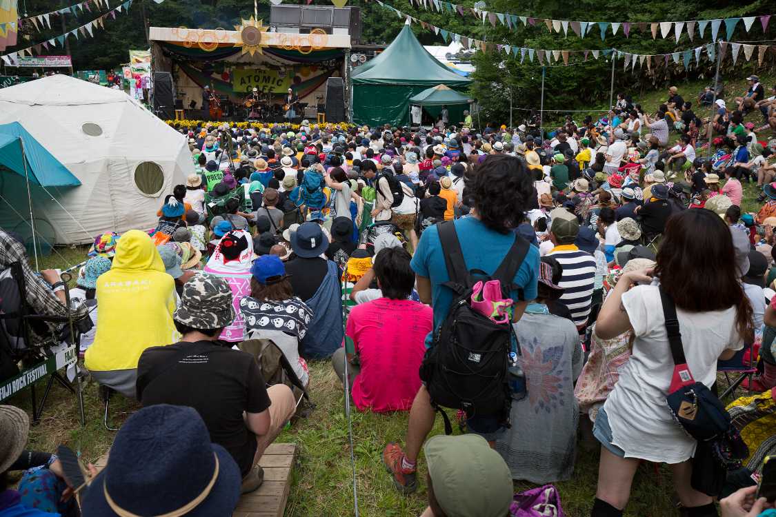 ジプシーアバロンのステージ。