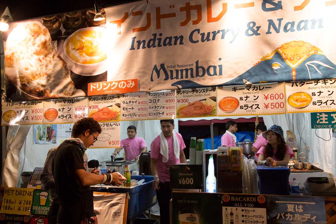 カレーとナンのムンバイ。