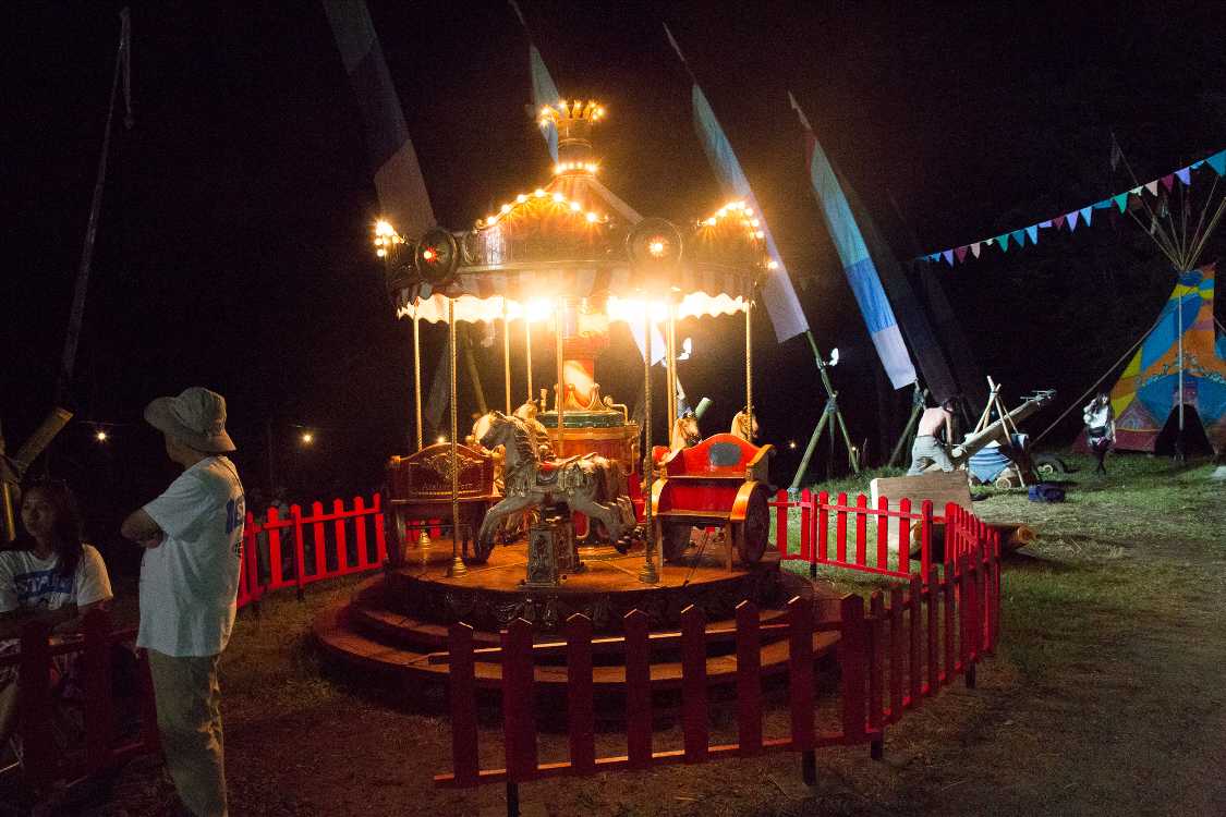 午後8時30分ごろになると、遊ぶ子ども自体が少ない。