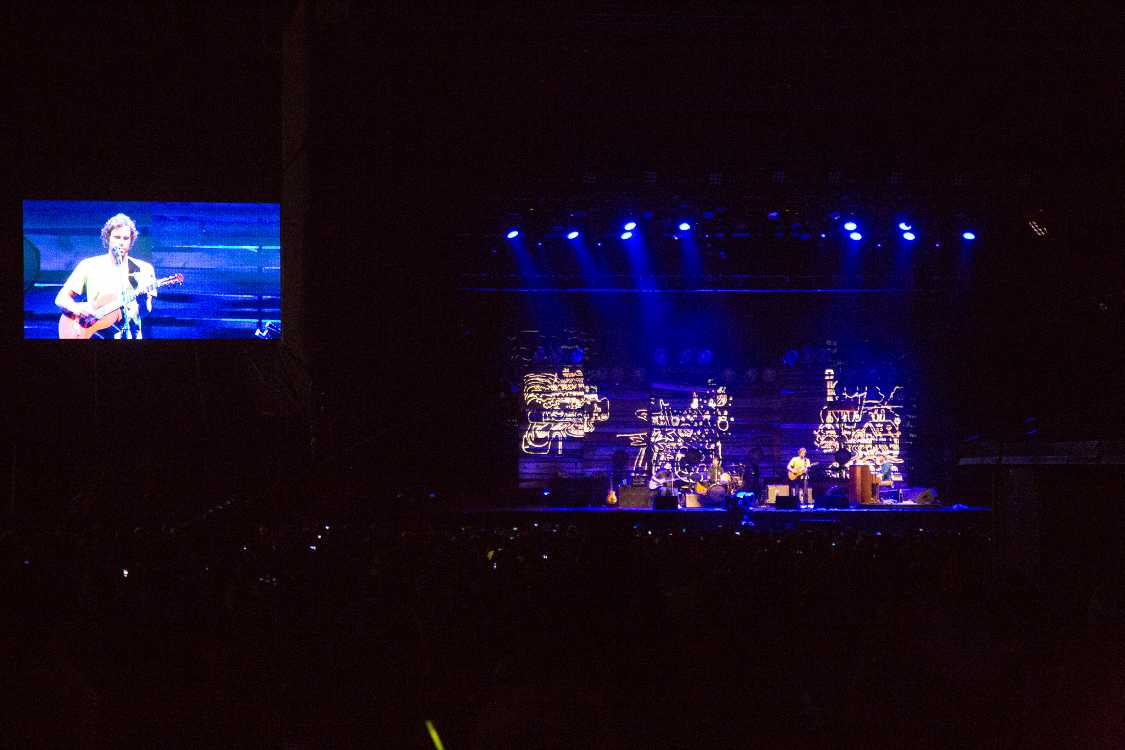 ジャック・ジョンソンの公演。