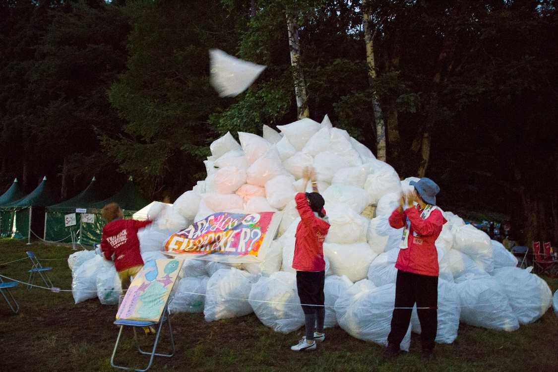 落下したので3回ほど投げた。