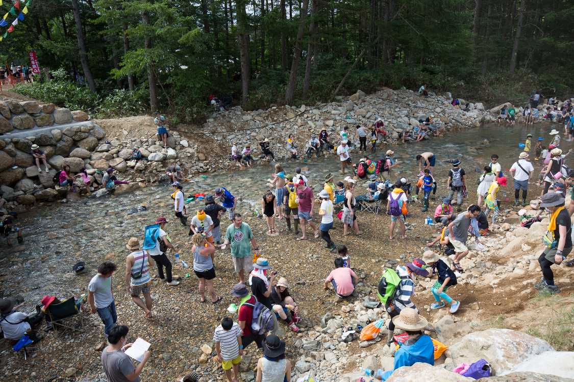 ところ天国の河川敷。このページはすべて金曜日の撮影。