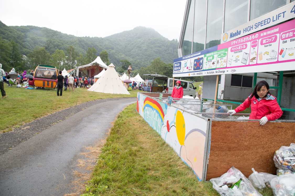 ピラミッドガーデンのごみステーションはここだけか・