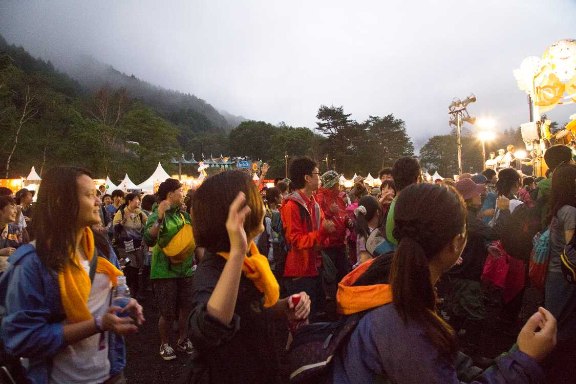 時計の逆回りに櫓を回転。