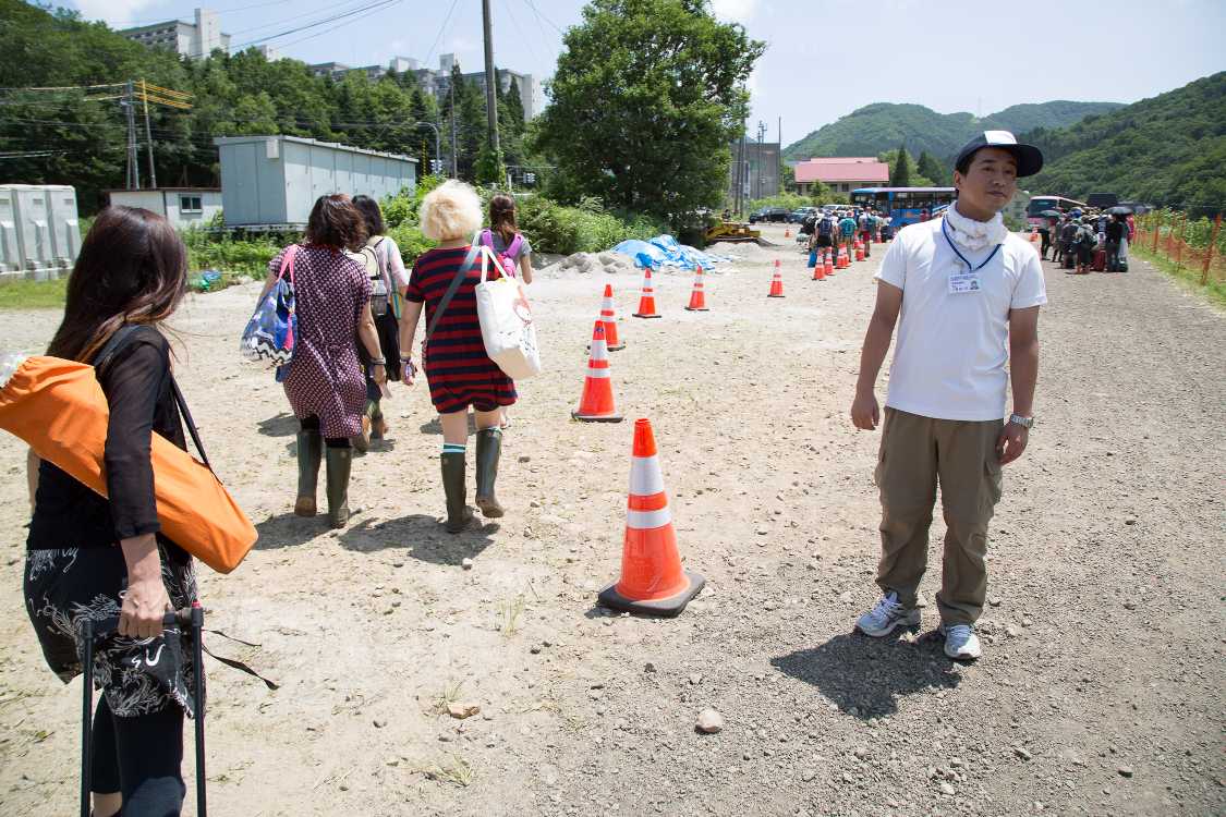 行列の振り分け。