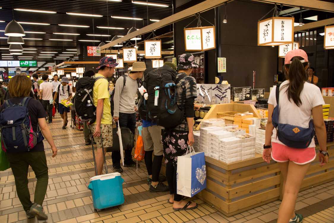 多くはフジロックの客。