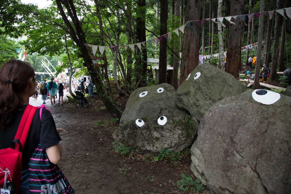 キッズランドの手前にあるキッズの森。