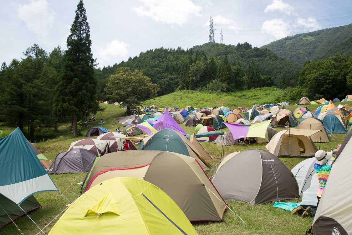 Gサイト方向を望む。