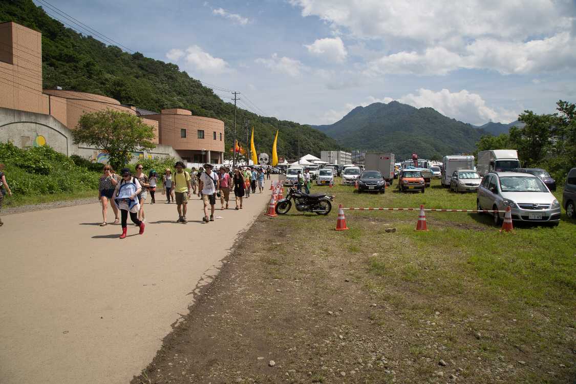 かつてストリートバイカーズのテントがあったところ。