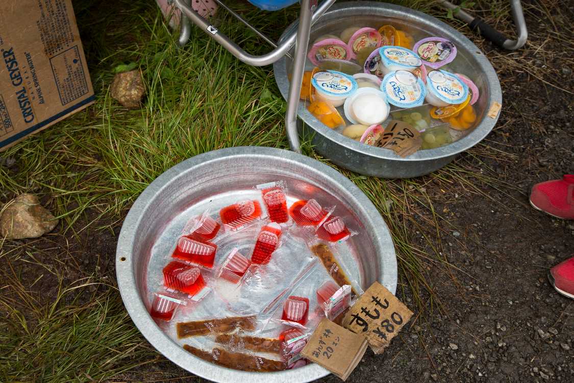 あんず柿20円はフジロックの会場内で最も安い商品ではないか。