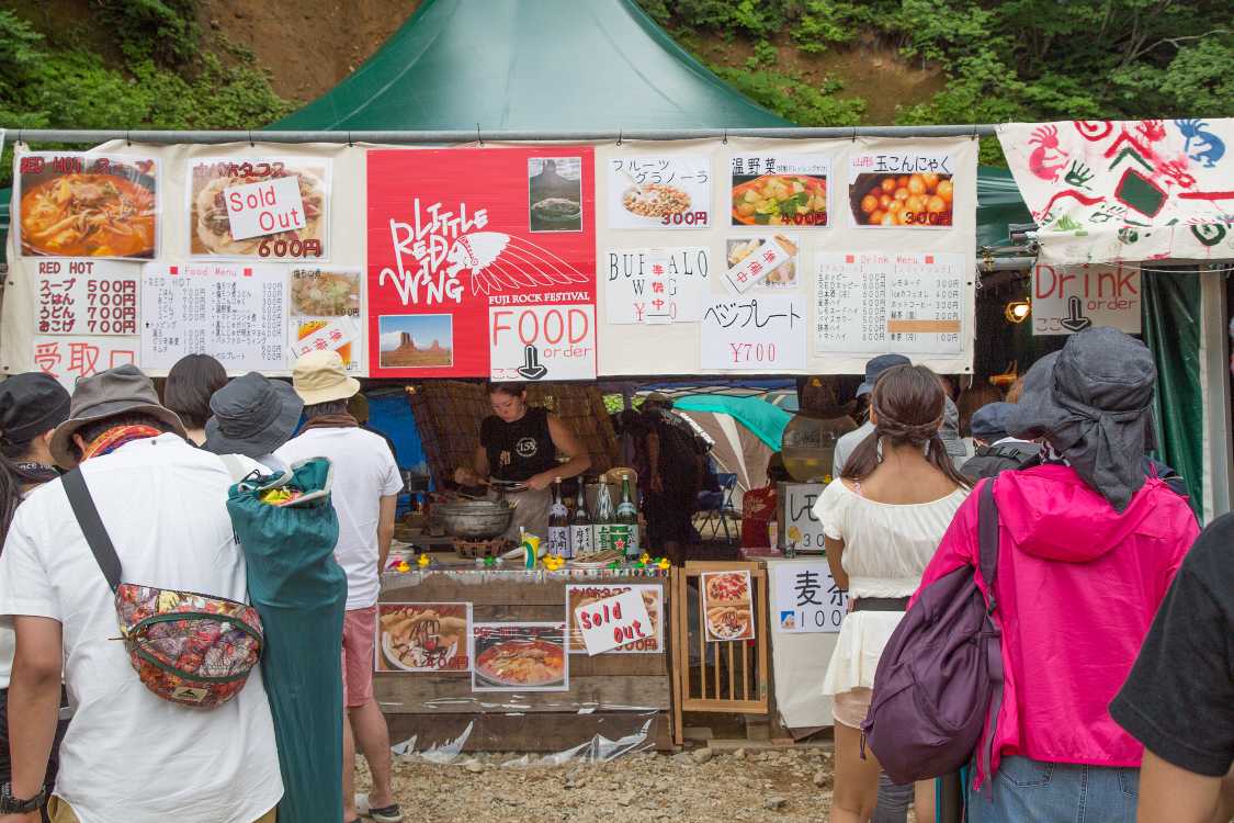 リトル・レッド・ウィング。今年が初の出店。