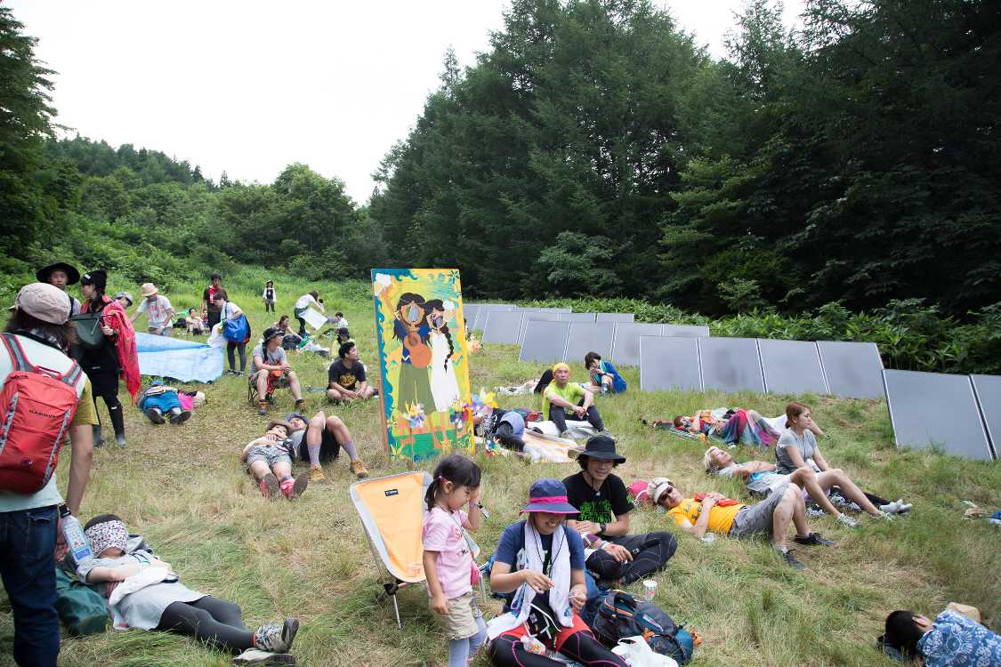 フジロックに顔出しは5カ所くらいか。