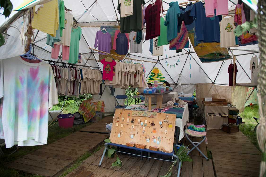 ドームの内部。